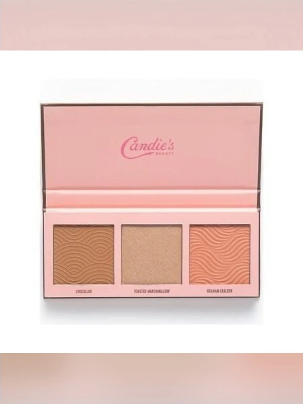 3-Shade Face Palette — Peach & Neutral Trio